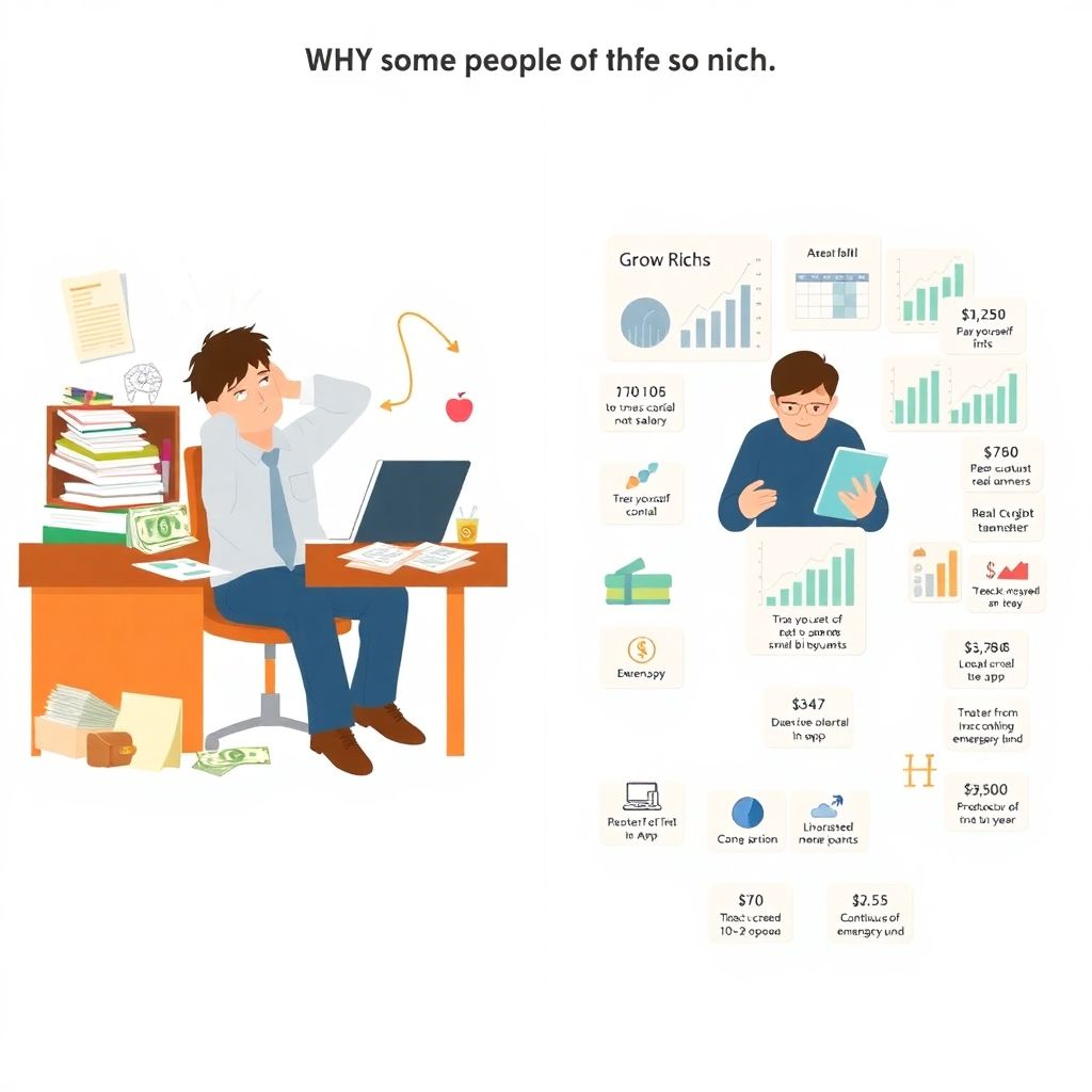 Финансовые привычки, которые отделяют богатых от вечно занятых людей