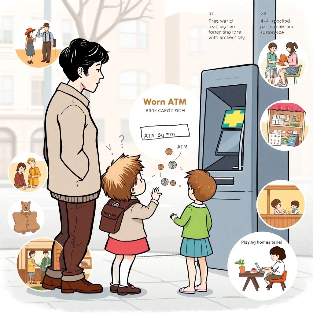 Финансовое воспитание детей: как объяснить ребёнку, откуда берутся деньги