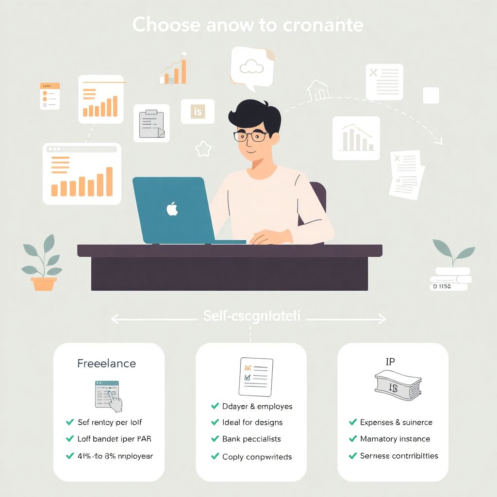 Фриланс, самозанятость или ИП: что выгоднее для карьеры и налогов