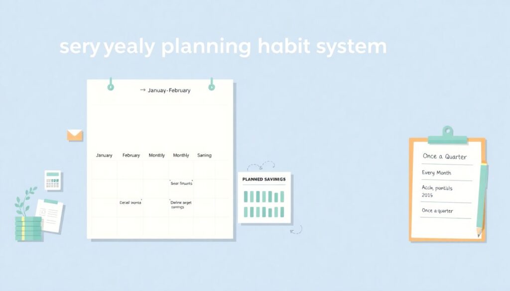 Личный финансовый план на год: пошаговая схема от цели до конкретных цифр - иллюстрация