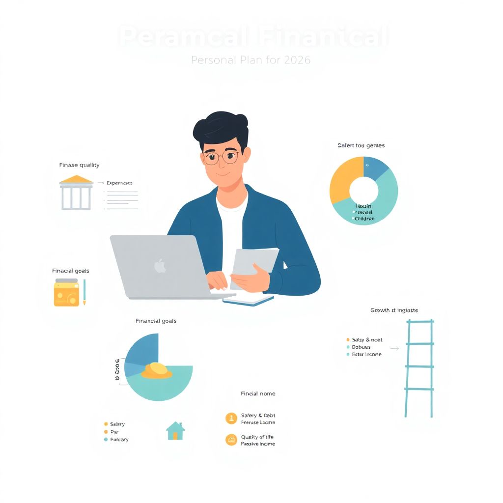Личный финансовый план на год: пошаговая схема от цели до цифр