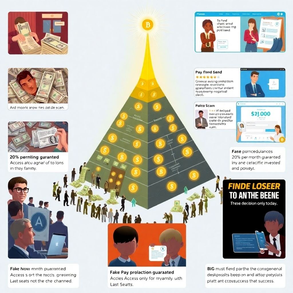 Финансовые пирамиды: как распознать схемы и не попасться на уловки мошенников