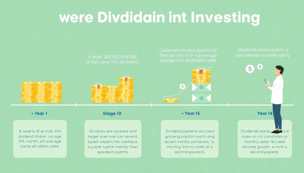 Инвестиции в дивидендные акции: как создать себе «зарплату» от фондового рынка - иллюстрация